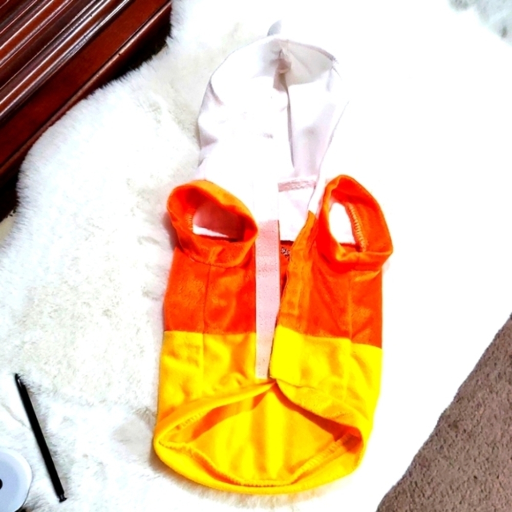 DOG HALLOWEEN CANDY 🍬 COSTUME WITH HOODIE 🐶 - Picture 2 of 11